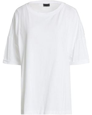 Blauer T-Shirt - White