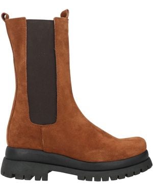 Divine Follie Ankle Boots Leather - Brown