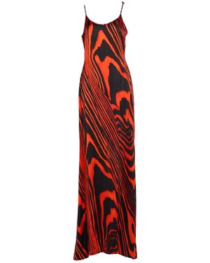 David Koma Maxi Dress Viscose - Red