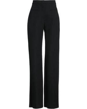 MSGM Trousers Polyester, Viscose, Elastane - Black