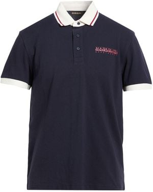 Napapijri Polo Shirts - Blue