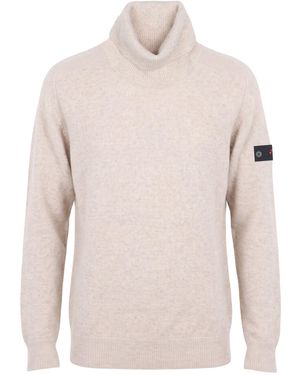 Peuterey Turtleneck Wool, Polyamide - Natural