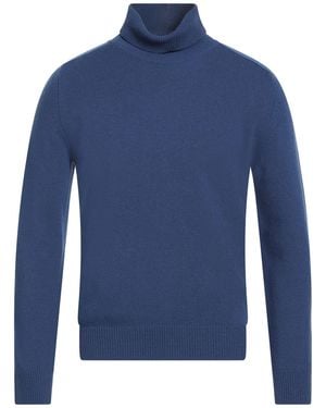 Bellwood Turtleneck Wool, Cashmere - Blue