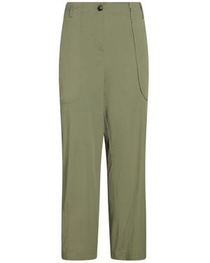 ALESSIA SANTI Military Pants Cotton, Polyamide, Elastane - Green