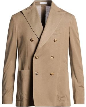 Boglioli Sand Blazer Cotton - Natural