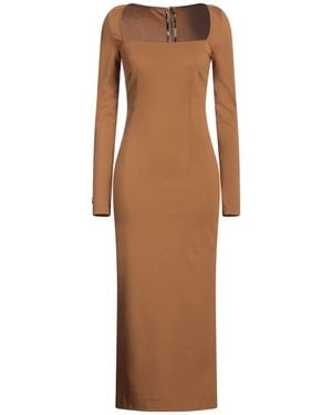 Dolce & Gabbana Midi Dress - Brown