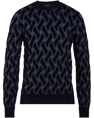 Drumohr Sweater Wool, Lycra - Blue