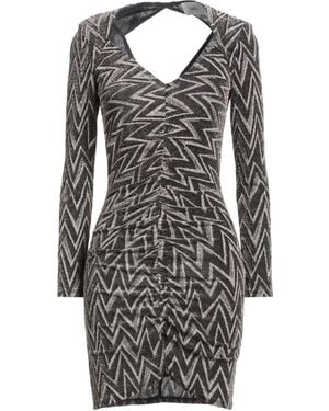 Ba&sh Mini Dress Polyamide, Polyester, Elastane - Gray