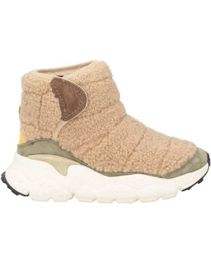 Flower Mountain Ankle Boots - Natural