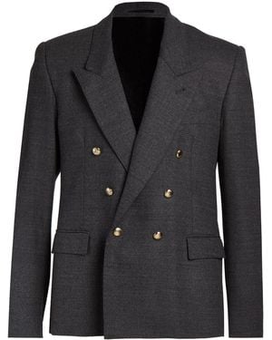 Grifoni Blazer Virgin Wool, Elastane - Black