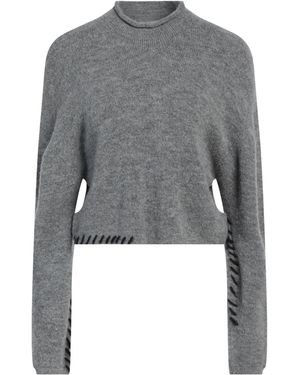Gaelle Paris Turtleneck Acrylic, Polyamide, Polyester, Wool, Viscose - Gray