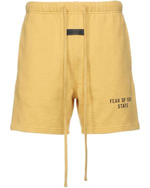 Fear Of God Shorts & Bermuda Shorts Cotton - Yellow