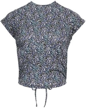 Isabel Marant T-Shirt Viscose, Elastane - Blue