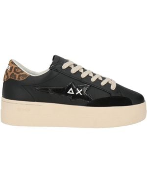 Sun 68 Trainers - Black