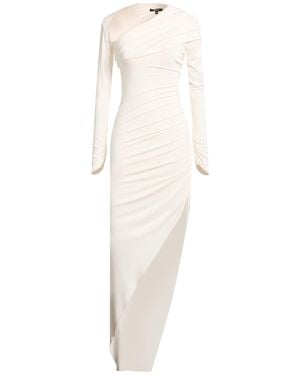 Amen Maxi Dress Acetate, Polyamide, Elastane - White