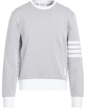 Thom Browne Sweatshirt Cotton, Elastane - White