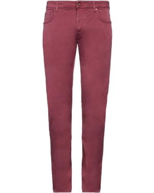 Hand Picked Pants - Red