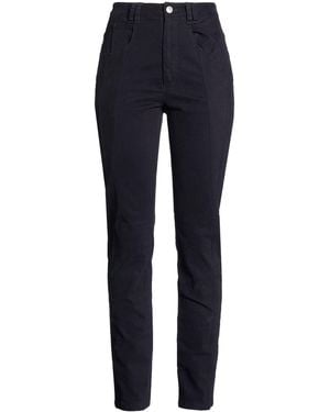 Isabel Marant Midnight Pants Cotton, Elastane - Blue