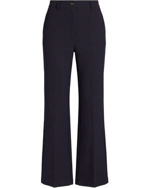 SOLOTRE Midnight Pants Polyester, Virgin Wool, Elastane - Blue