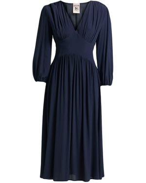 Semicouture Midi Dress - Blue