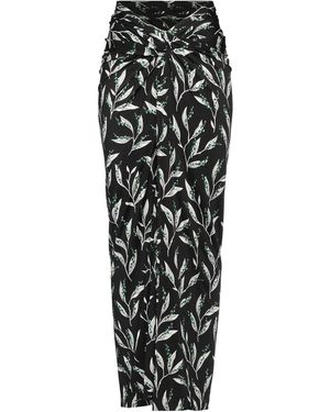 Rabanne Maxi Skirt Viscose, Elastane - Black