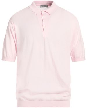 John Smedley Light Jumper Cotton - Pink