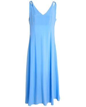 Pennyblack Light Midi Dress Cupro - Blue