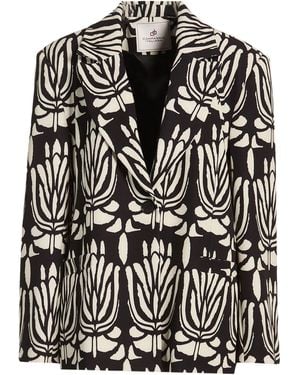 Compagnia Italiana Blazer Polyester, Elastane - Black