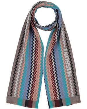 Missoni Sand Scarf Wool - Blue