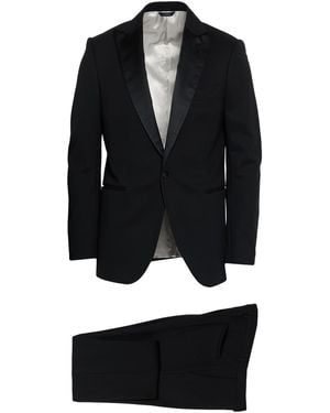 Tombolini Suit Viscose, Polyamide, Elastane - Black