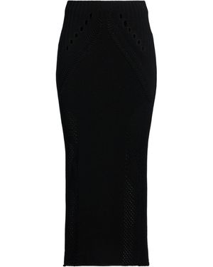 Circus Hotel Midi Skirts - Black