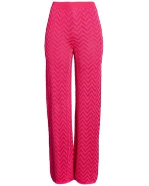 Missoni Trousers Cotton, Viscose, Elastane, Polyamide - Pink