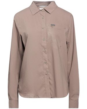 Columbia Khaki Shirt Recycled Polyester - Brown