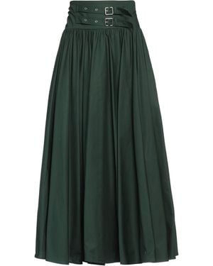 MEIMEIJ Dark Midi Skirt Cotton - Green