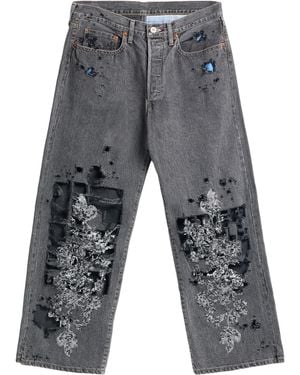 SEVESKIG Jeans Cotton - Gray