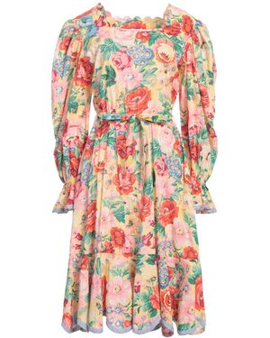 Manoush Midi Dress Cotton - White