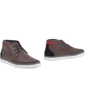 Lacoste Botines de caña alta - Marrón