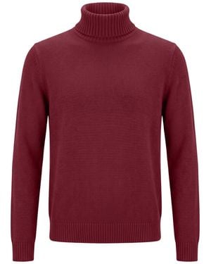 Diktat Turtleneck Cotton - Red