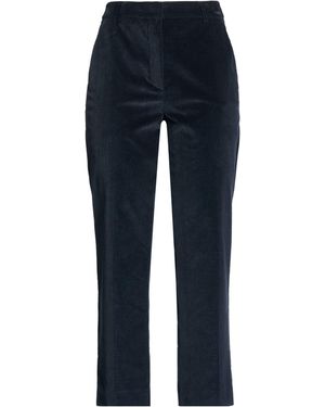 Weekend by Maxmara Trousers Cotton, Elastane - Blue