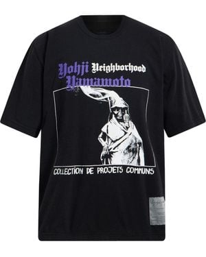 Yohji Yamamoto T-Shirts - Black