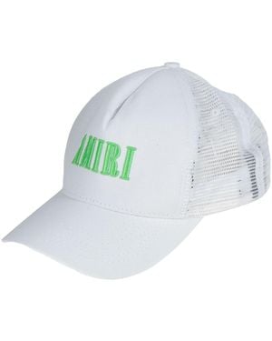 Amiri Hat Cotton - White