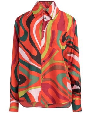 Emilio Pucci Hemd - Rot