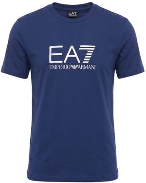 EA7 T-Shirts - Blue