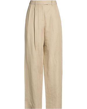 Rag & Bone Trousers Cotton, Linen - Natural