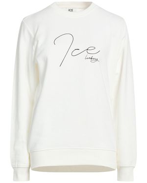 Ice Iceberg Sweatshirt Cotton - White