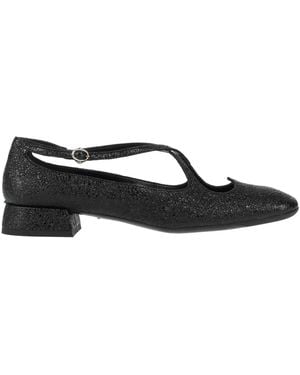 A.Bocca Ballet Flats Leather - Black