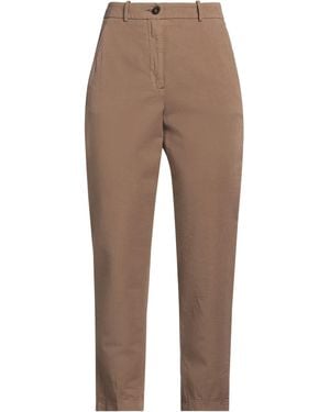 パンツ INCOTEX Women Straight Pants 176832 D6207 401 BEIGE Incotex Straight pants available on SUGAR - 123795