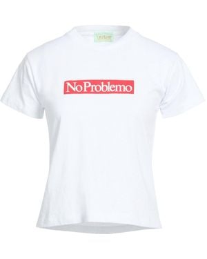 Aries T-Shirt Cotton - White