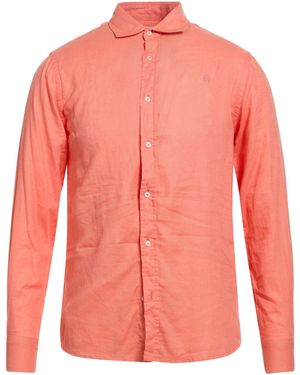 Conte Of Florence Shirt Linen, Cotton - Pink