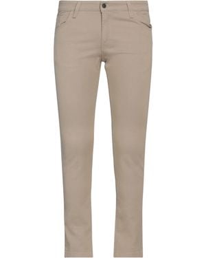 Messagerie Patrizio Piscaglia Khaki Pants Cotton, Elastane - Natural